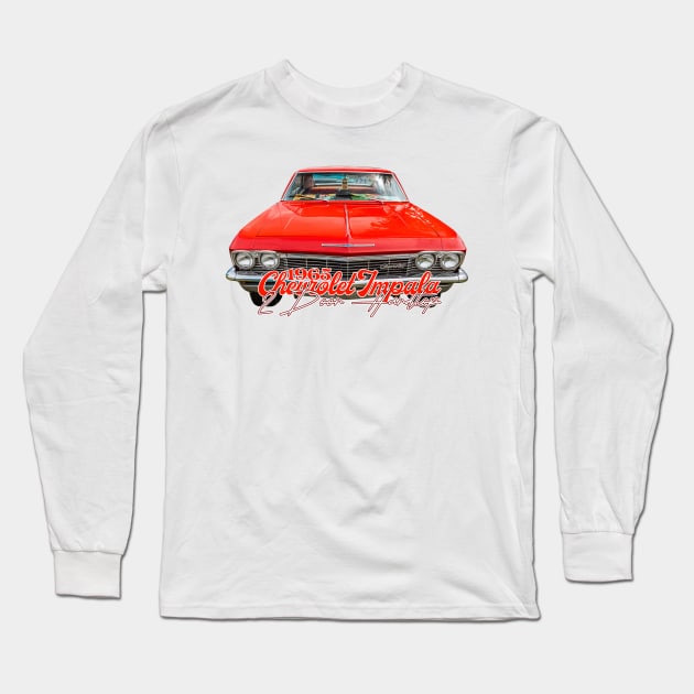 1965 Chevrolet Impala 2 Door Hardtop Long Sleeve T-Shirt by Gestalt Imagery